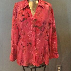 Tianello Abstract Pattern Blouse